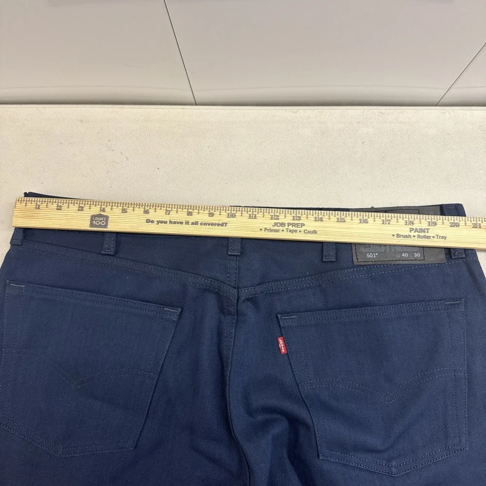 Levi's Original 501 Men's Jeans 40x30 NWOT Dark Navy Blue